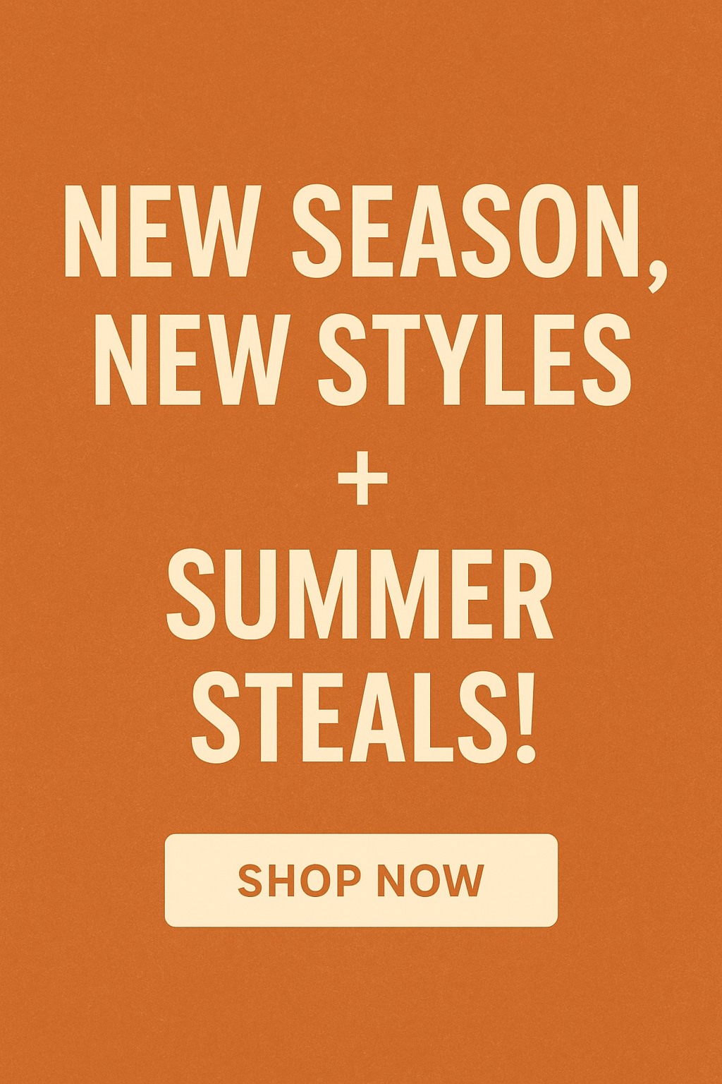 Bring on the Pumpkin Spice!  Save on Summer!